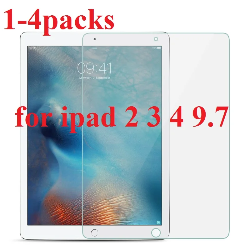 Для IPad 2 3 4 5 6 9 7 протектор экрана из закаленного стекла для Apple A1395 A1396 A1397 A1416 A1430 A1403