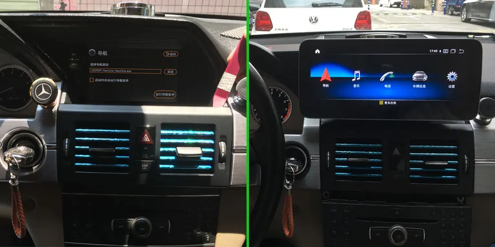 Sale 10.25 inch Car Multimedia Player for Mercedes Benz GLK  (NTG4.0 2008-2012) Car GPS Navigation Android 9.0 0