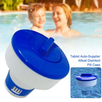

Swimming Pool Floating Chlorine Box Water Cleaning Tool Pill Case Tablet Buoy Swimming Pool Chemical Floater Auto Supplier