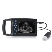 Hand held high definition screen image veterinary ultrasound scanner for animal pregnancy detection