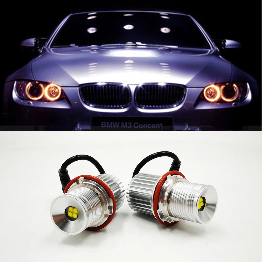 2X BMW E39 ANGEL EYE Side Marker CORNER HALOGEN BULB LIGHT 10w BA9S  12023,12082