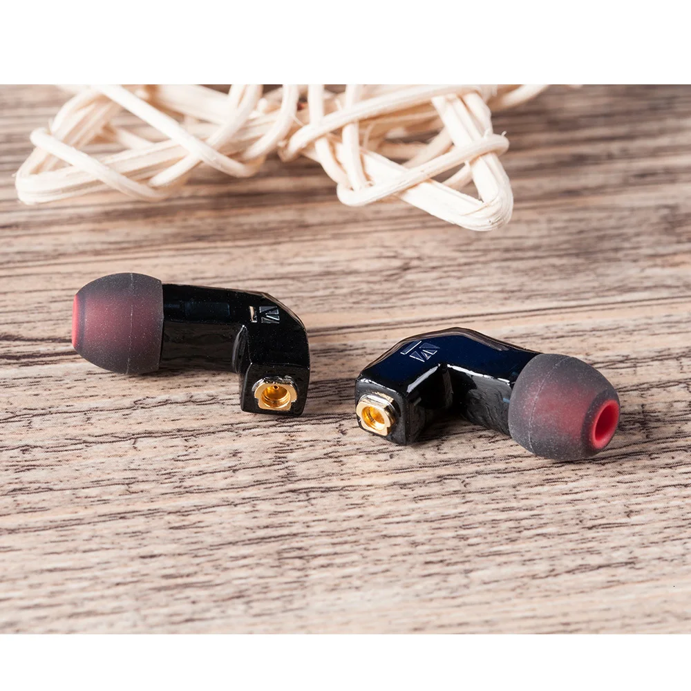 KBEAR F1 сбалансированные арматурные HIFI спортивные наушники-вкладыши с 3,5 мм MMCX наушниками позолоченная гарнитура
