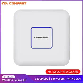 

Comfast 1200Mbps Dual Band 5Ghz Wireless WiFi Access Point AP RJ45WAN WAN Wi-Fi Repeater Extender Router AP Home Hotel