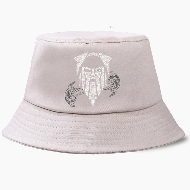 Odin Vikings Athelstan Valhalla TV Show Cap Unisex Foldable Men's Panama Bucket  Hats Women Sunscreen Cotton Fishing Men Cap Hat - AliExpress