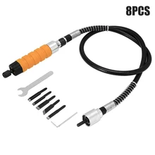 Горячее электрическое долото резьбы Набор резцов DIY искусства ремесло инструмент портативный для деревообработки MAL999#2