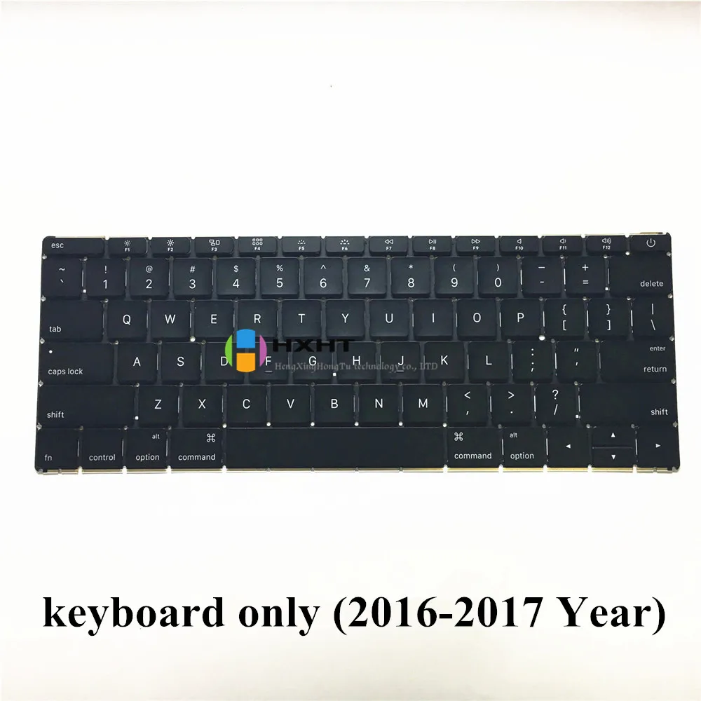 Для Macbook Pro retina 1" A1534 US клавиатура США раскладка клавиатуры с подсветкой EMC 2746 EMC 2991 EMC 3099 2105 год - Цвет: KB only 2016 2017