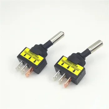 

ASW-15D button 3 pin 12V 20A LED car rocker switch 12mm SPST multiple colors