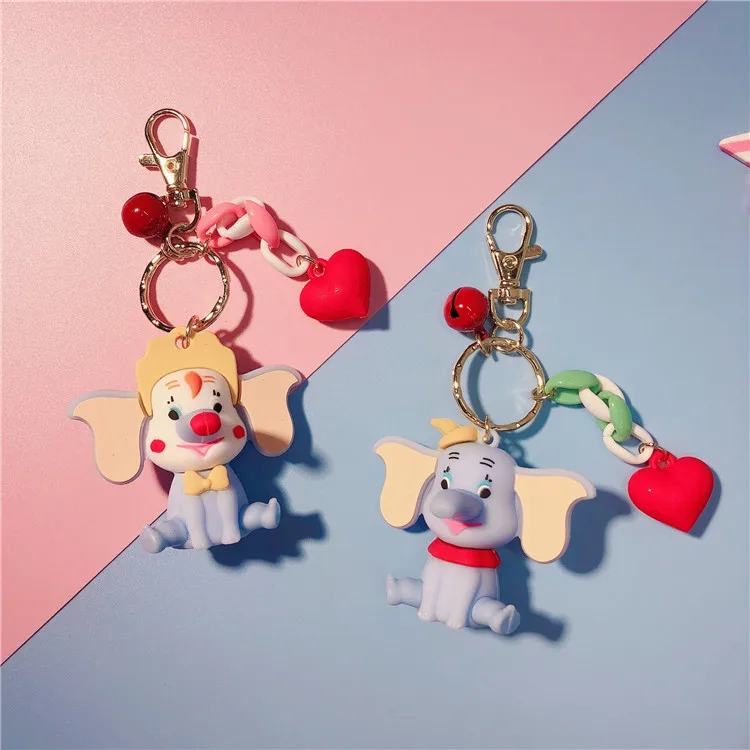 

Anime Dumbo Keychain Cartoon Elephant Key Chain Cute Key Ring Women Car Keyring Or Men Keyring For Girls Best Gift