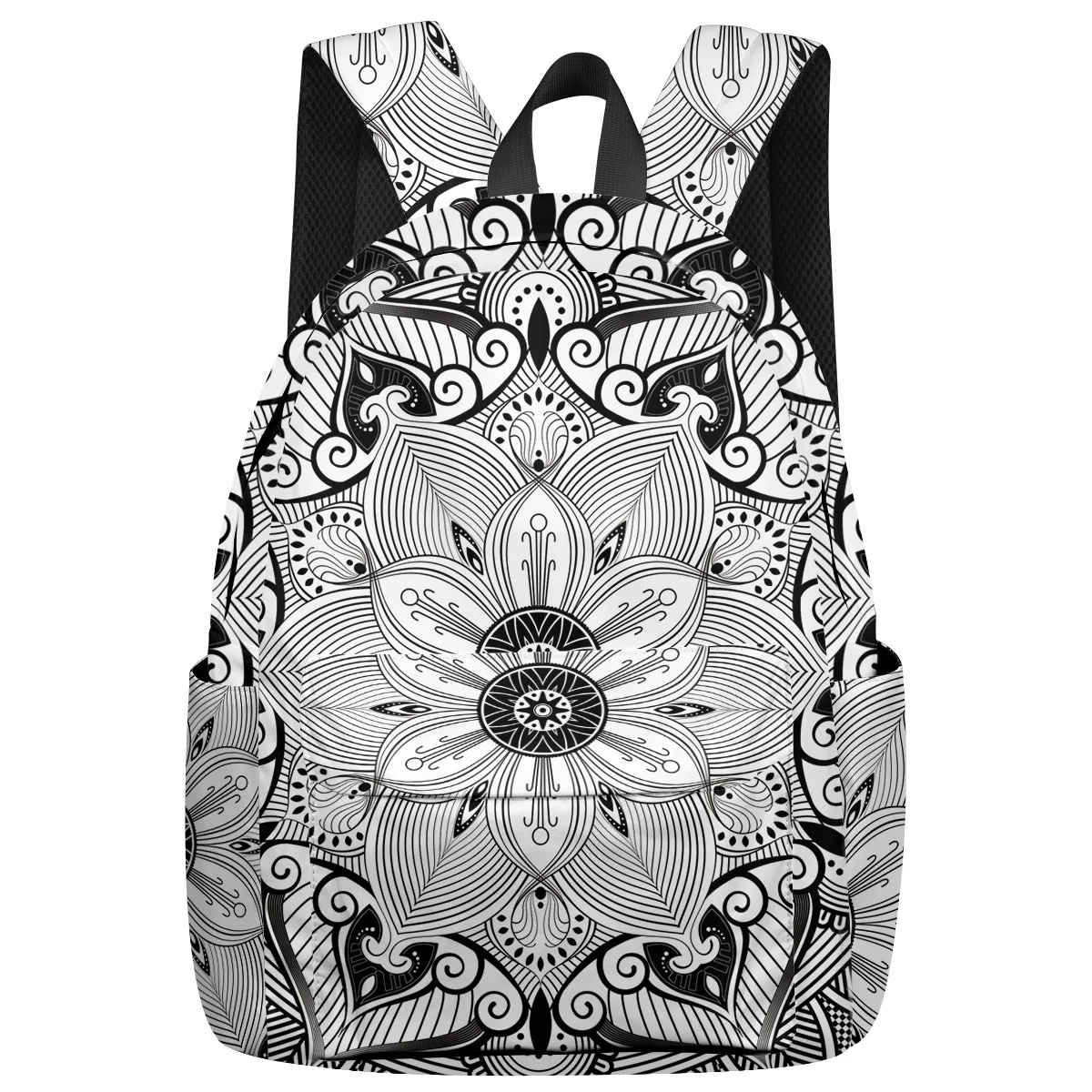 

Mandala Pattern Laptop With Usb Charging Port Bottle Side Pockets Outdoor Backpack Travel Backpack Kids' Backpacks Laptop