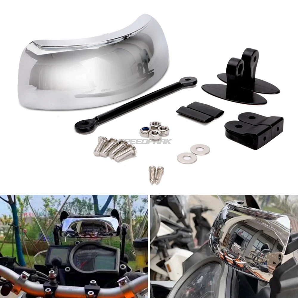 Мотоцикл лобовое стекло зеркало 180 ° слепое пятно для BMW R1200GS 1200GS LC R1250GS ADV F800GS