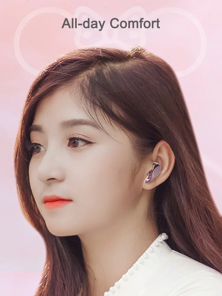 New Arrival Disney Certified TSUM True Wireless Stereo Earphones Bluetooth V5.0 with Girl Makeup Mirror as Girlfriend Gift