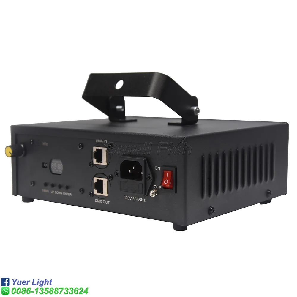 1 5 Вт RGB 3 в анимационный лазерный светильник DMX 512 контроллер линейный сканер