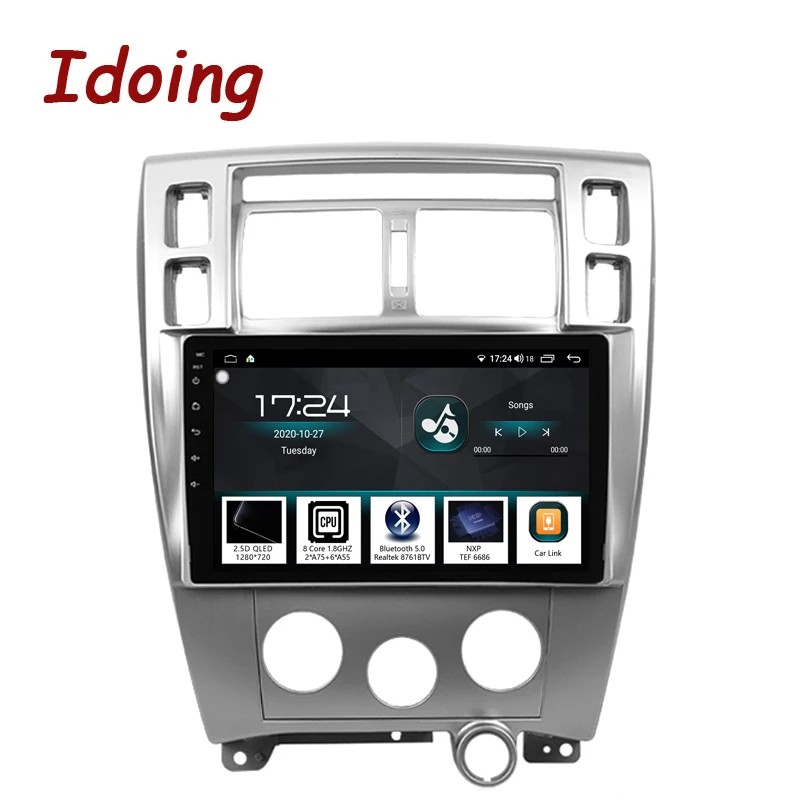Idoing 10 2 &quotавтомобильное радио 4G + 64G Мультимедиа Android видео плеер навигация GPS для