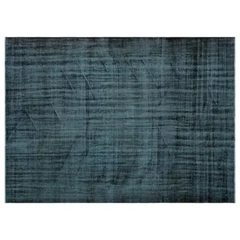 

Handmade Black Vintage Overdyed Turkish Area Rug 192x266 Cm-6'4''X8'9''