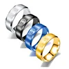 Akatsuki Cloud Ring Stainless Steel Leaf Konoha Anime Japanese Style Animation Cosplay Ring  Titanium Steel Men's Jewelry 1