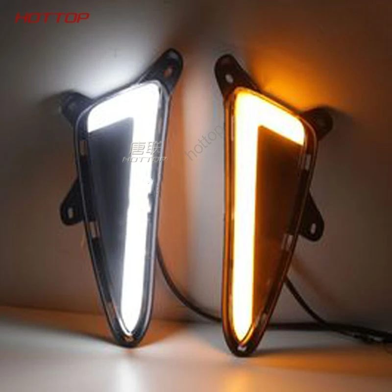 ЮНОН автомобильный Стайлинг для Toyota CHR CH-R 2016-2017 светодиодный DRL ЧР токарная