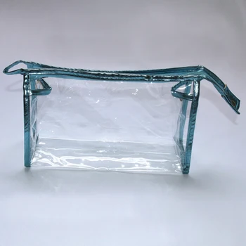 

New Summer Fashion Waterproof PVC Women Cosmetic Bag Envelope Receive Toiletry Bags for Ladies
