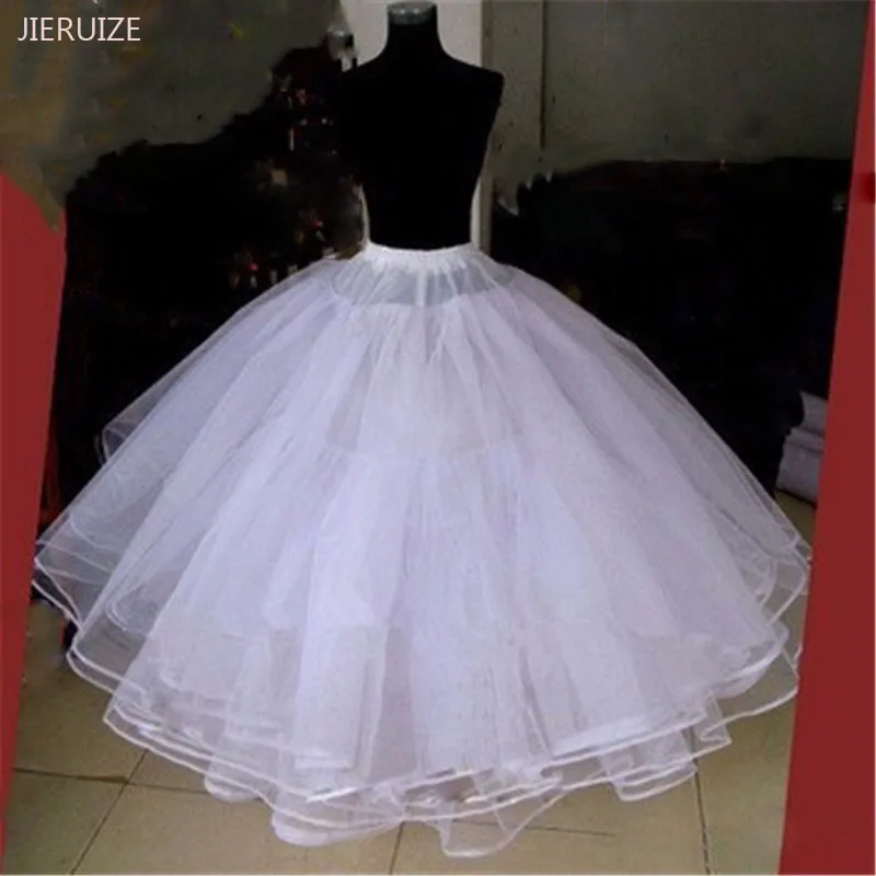 JIERUIZE hard Tulle Wedding Petticoats 
