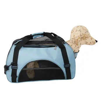 

Dog Carrier Hollow-out Waterproof Pet Handbag Puppy Carrying Mesh Shoulder Bags High-Grade Nylon And Mesh Materials Durable