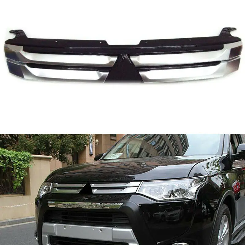 Передняя решетка решетки для автомобиля с решеткой для Mitsubishi Outlander PHEV 13-15uhd