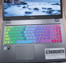 Capa protetora de silicone para teclado de 15.6 polegadas, teclado para ace astime e15 E5-573G 532 522 V3-574 F5-572G t5000 tmp258
