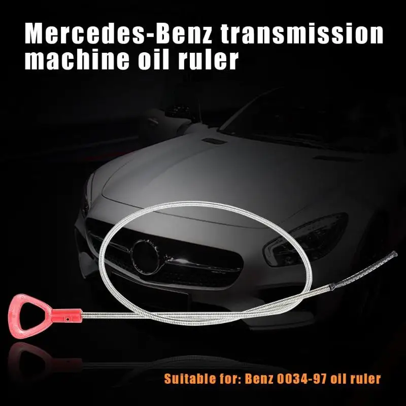 

Transmission Dipstick Tool Oil Fluid Level Gauge Tool Galvanized Wire Handle Nylon Ruler Body for Chrysler Dodge JEEP