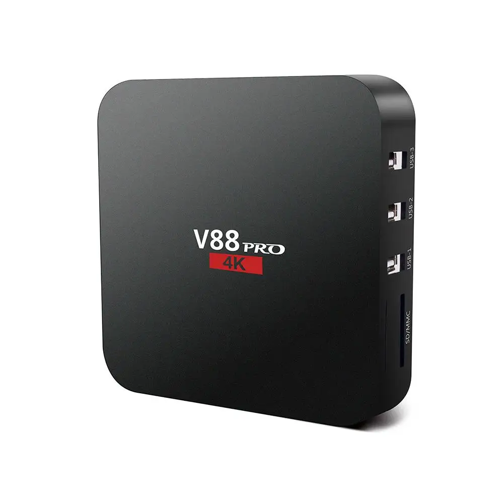 Горячая Распродажа ТВ Приставка Smart TV с четырехъядерным процессором Wi Fi 1 ГБ 8 HD 4K