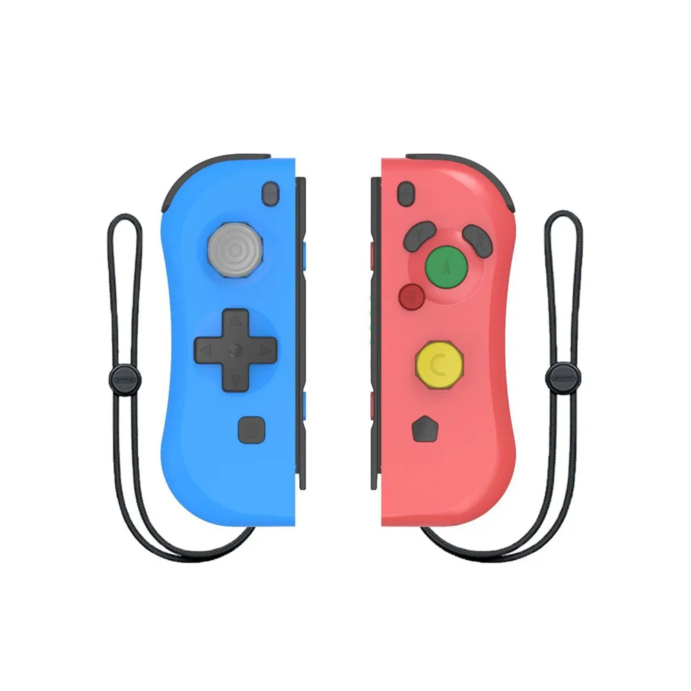 Беспроводной Bluetooth геймпад контроллер для Nintendo Переключатель консоли геймпады контроллер Джойстик для Nintendo переключатель joy con - Цвет: Blue Red