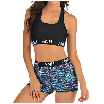 

Letter Print Bikinis 2020 Swimwear Women Swimsuit Beach Bathing Suit maillot de bain Femme Biquini Sexy Brazilian Bikini Set
