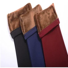 Shikoroleva леггинсы женские зимние теплые флисовые бархатные толстые брюки-карандаш с высокой талией плюс 6XL 5XL Джеггинсы Pantalon красные, синие, черные