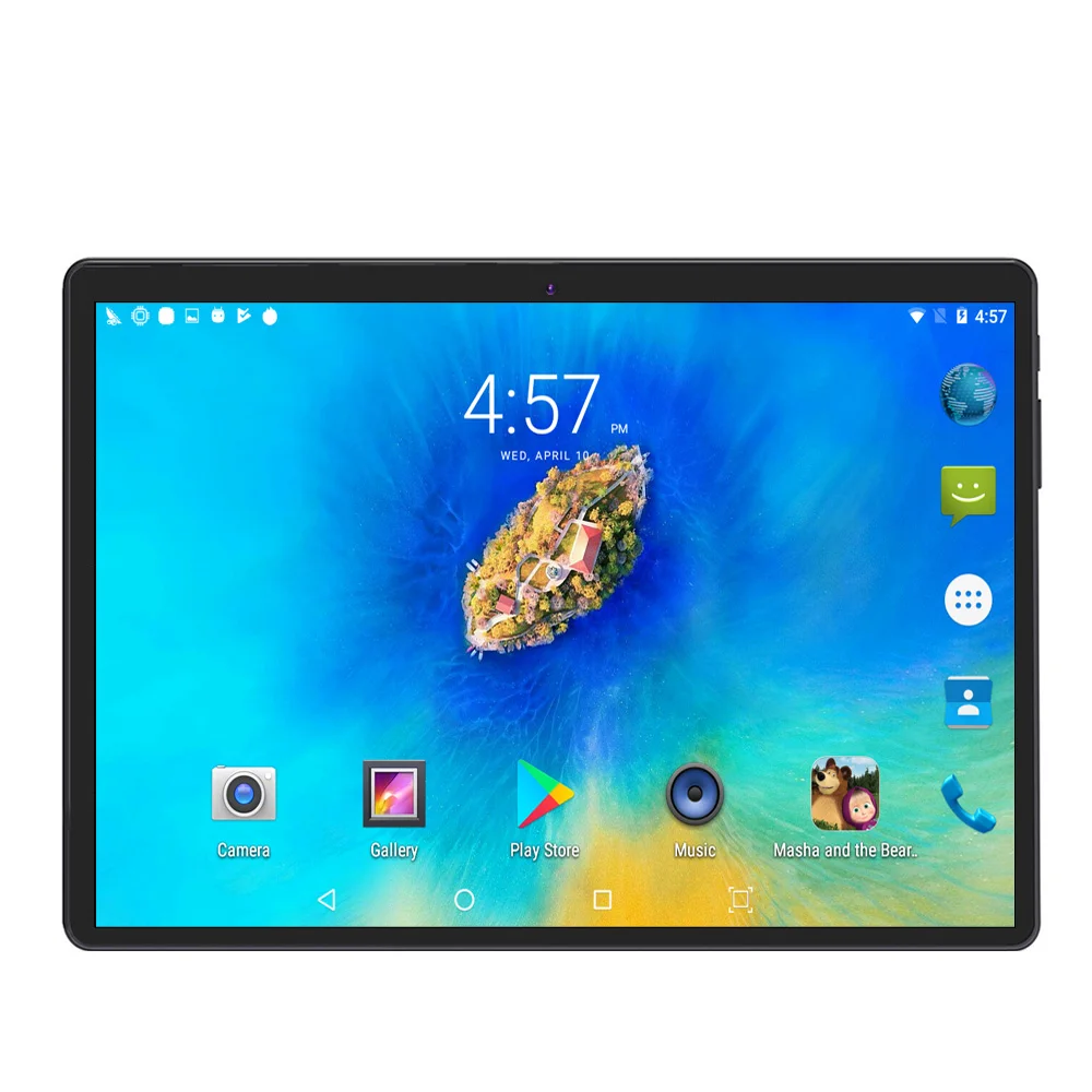 10/1 дюймов Android 7,0 планшетный ПК 3G Телефонный звонок 4 Гб+ 64 Гб Восьмиядерный 1,5 ГГц Wi-Fi Bluetooth Две sim-карты поддержка gps ПК