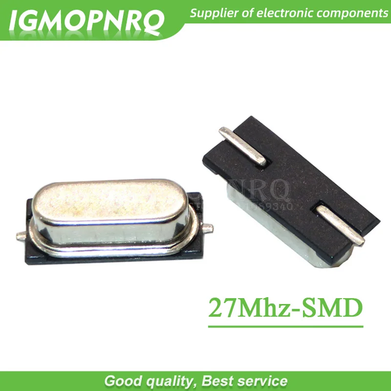 Quartz SMD Crystal HC49 3.579545MHz to 20MHz