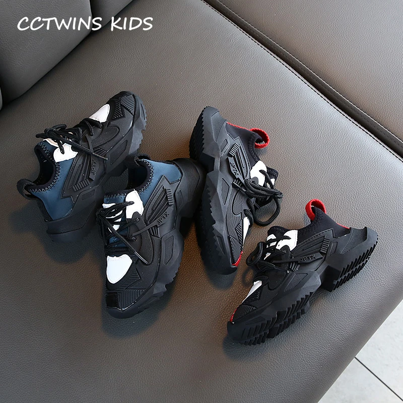 CCTWINS/детская обувь; коллекция года; сезон осень; модные спортивные кроссовки для девочек; черные повседневные кроссовки для мальчиков; кроссовки для бега; FS3056