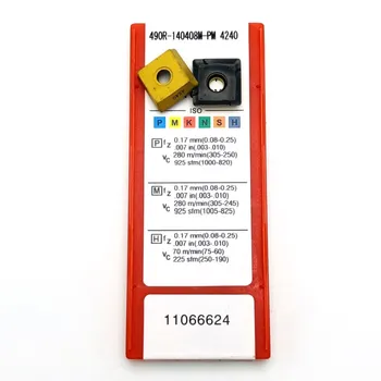 

Carbide insert 490R-140408M PM4240 internal metal turning tool lathe tool machine tool parts high quality turning tool