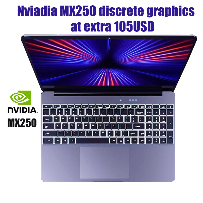 GMOLO 15 6 inch в * тел I7 8550U 8th Gen ноутбук 4 х ядерный 8 нити 16 Гб DDR4 Оперативная память 1 ТБ
