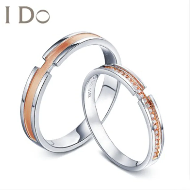

adu 27/5000 18 k gold diamond Wedding ring couples The engagement ring official quality goods women diamond ring