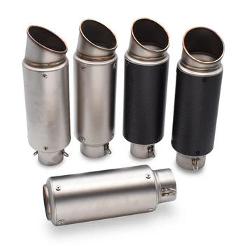 

51mm 60mm Motorcycle pipe exhaust with DB killer Exhaust Pipe Muffler For Honda CRF1000L AFRICA TWIN CB F1000 600F F600 R600F