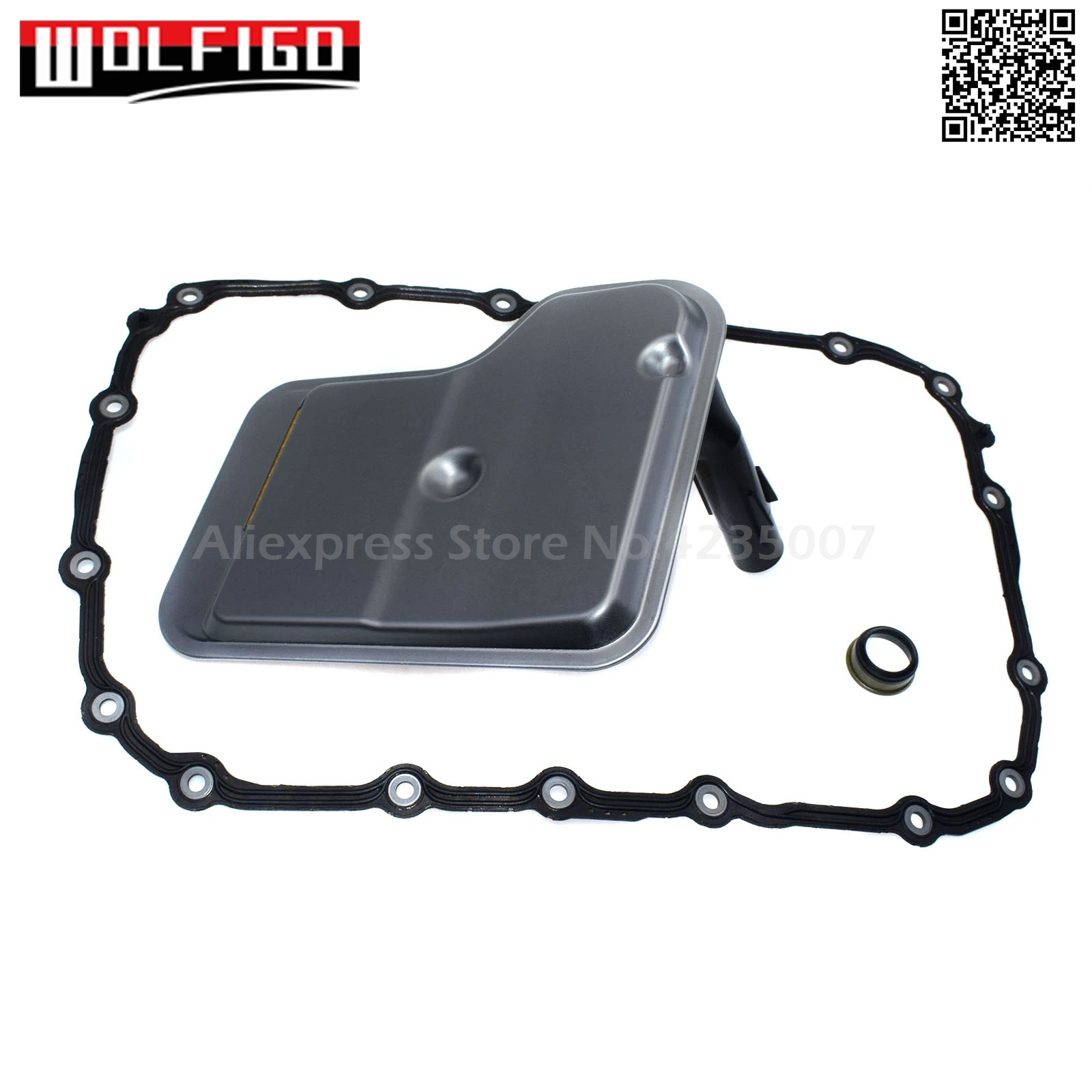 WOLFIGO New 1 PC / 1 Set Auto Transmiss Filter and Gasket Kit For BMW E82 E88 E91 128i 328i 24117593565,24117572617,24117581604