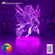 

Kimetsu No Yaiba Led Night Light Anime Demon Slayer Lamp for Bedroom Decor Light Kids Child Birthday Gift Agatsuma Zenitsu Light