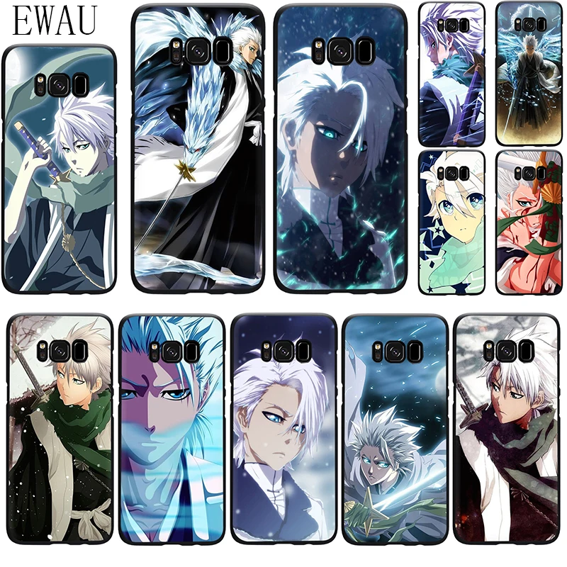 Силиконовый чехол для телефона EWAU Anime отбеливатель Hitsugaya Toushirou Samsung S6 S7 Edge S8 S9 S10 Note 8