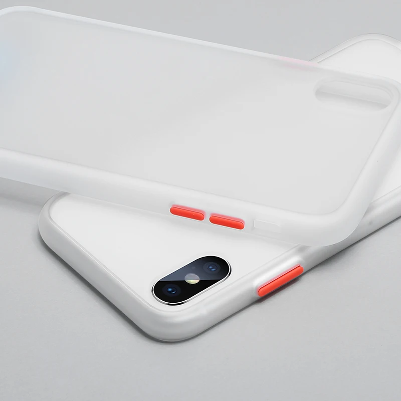 White Ударопрочный силиконовый матовый чехол для samsung Galaxy A10 A20 A30 A40 A50 A70 Примечание 10 S8 S9 S10 плюс S10E J4 J6 J8 A7 чехол - Цвет: White