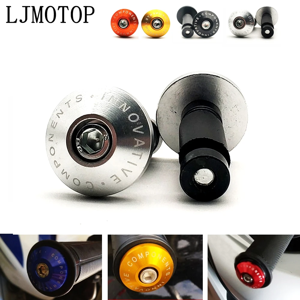 Universal Motorcycle Handle End Bar motocross Handlebar Grip Plug Cap For BMW F800S F800ST HP2 Enduro K1200R K1200S | Автомобили и