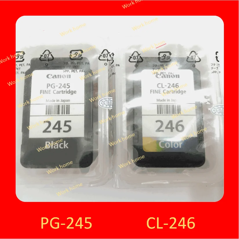 PG245 CL246 Ink Cartridge Canon Printer PG 245 PG-245 CL 246 for Pixma iP2820 MX492 MG2924 MX492 MG2520 printer