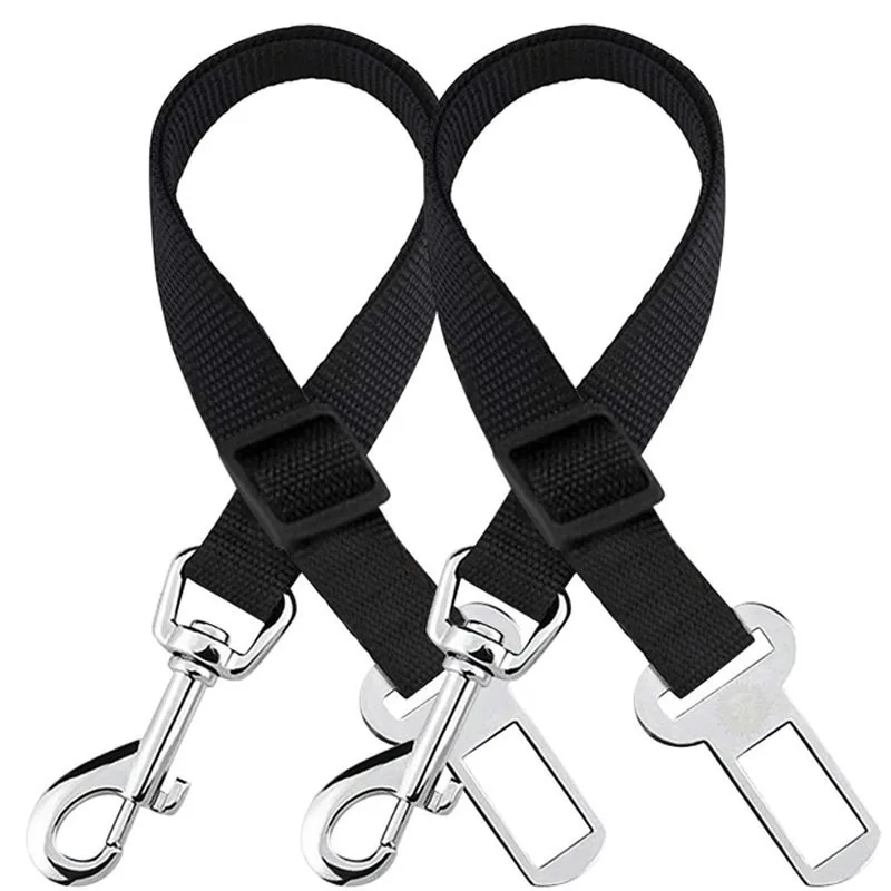 

2020 New Qualified Pet Cat Dog Safety Vehicle Car Cachorro Seat Belt mascotas dog Seatbelt Harness Lead Clip Levert