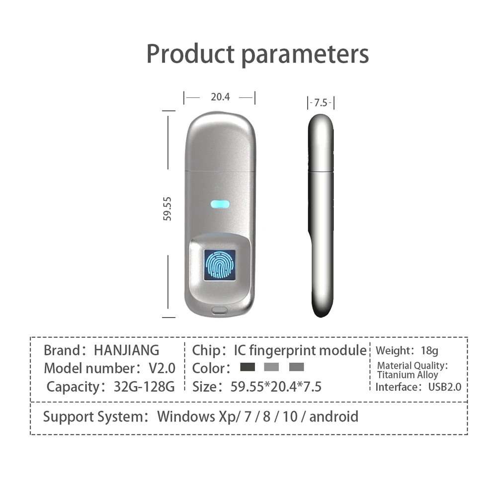 USB2.0/3 0 сканер отпечатка пальца точный идентификатор управление