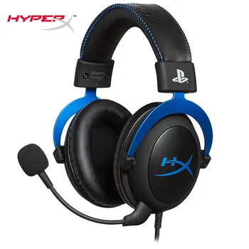 Kingston HyperX Cloud Gaming Headset Wired Headphones with Mic Microphone for PS4™ PC Mobile Device Built-in Sound Control 1
