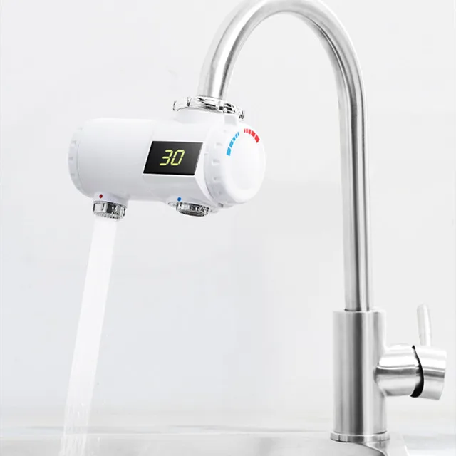 Xiaomi Mijia Xiaoda кран мгновенного нагрева кухонный электрический водонагреватель 30-50 °C температура холодный теплый регулируемый кран - Цвет: Promotion
