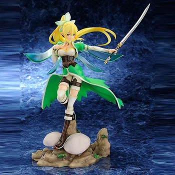 

Sword Art Online Fairy Queen Yuuki Asuna Combat Scenes Statue PVC Action Figure Collection Model Toy X3865