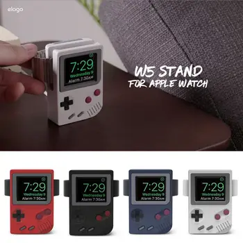 

Silicone Retro Game Console Design Charge Stand Holder Station Dock for Apple Watch Series 1/2/3/4 42mm 38mm 40mm 44mm