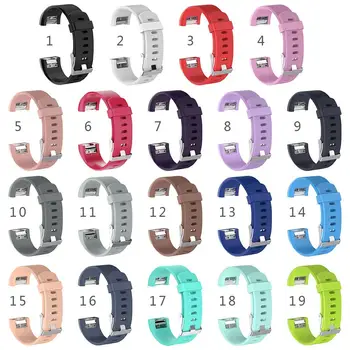 

Soft Silicone Wristband Replacement Sport Band Smart Watch Wrist Strap Watchband Bracelets Smartwatch For Fitbit Charge 2